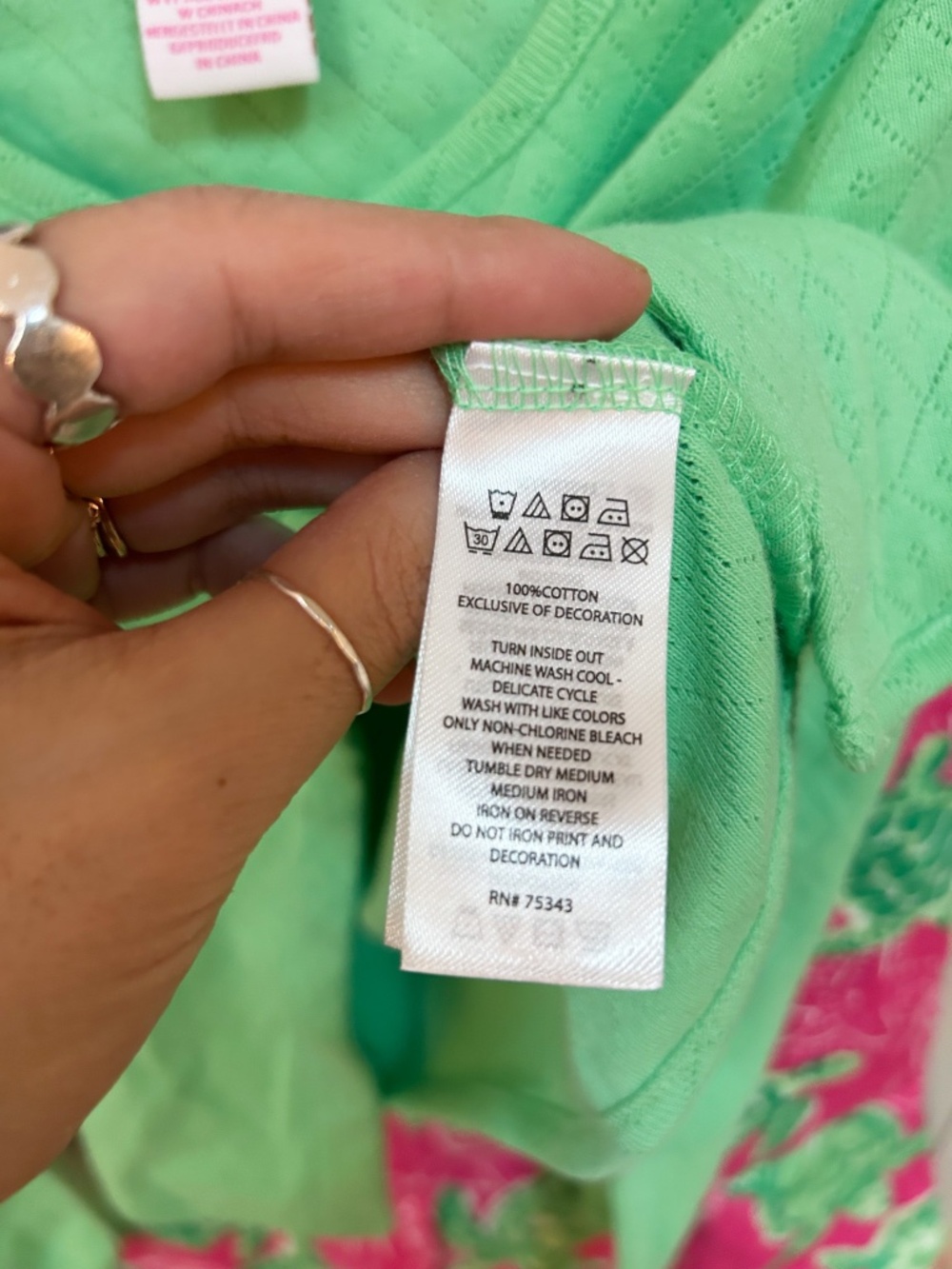 NWT Tommy Bahama kids sea turtle dress, hot pink & green-sz 6, purse&cardigan - Picture 5 of 10